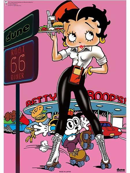 Betty Boop 【ハンバーガーベティー】 ベティー ポスター - KAIEDA