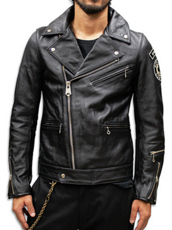 ACE CAFE エースカフェ RIDERS JACKT (LEATHER) A31502 BLACK ACE CAFE エースカフェ RIDERS JACKT (LEATHER) A31502 BLACK