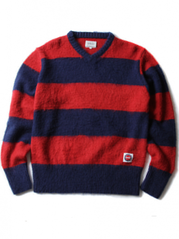 FUCT SSDD ファクト MOHAIR V NECK SWEATER 41002 (モヘア FUCT SSDD ファクト MOHAIR V NECK SWEATER 41002 (モヘア