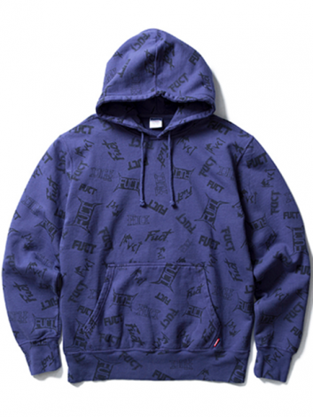 FUCT SSDD ファクト METAL LOGO PRINT HOODIE 48301 プルオーバー