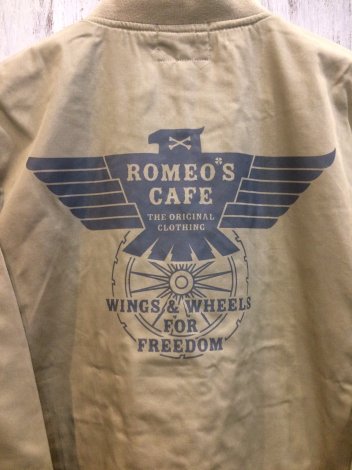 ROMEO'S CAFE ロメオズカフェ T/C JACKET BEIGE - バイカーズ