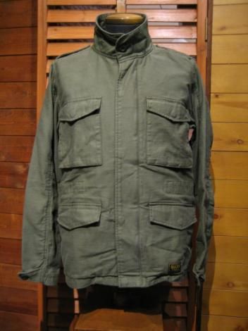 FUCT ファクト SSDD FIELD JACKET OLIVE×HERRINGBONE 2501(ミリタリー