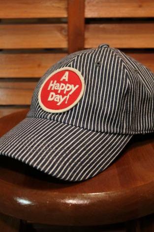 Ues ウエス ヒッコリーキャップ A Happy Day 82hc Hd3 バイカーズスタイル アメカジファッション通販 Romeo S Cafe 深谷