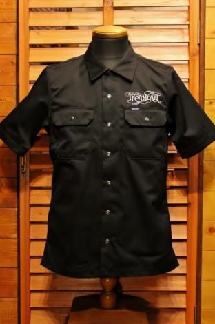 IRON HEART アイアンハート T/C WESTPOINT PRINTED S/S WORK SHIRTS ...