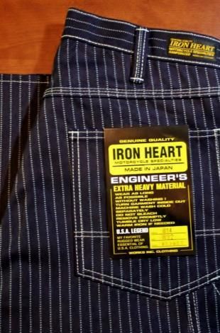 IRON HEART アイアンハート ウォバッシュ ペインター デニムパンツ