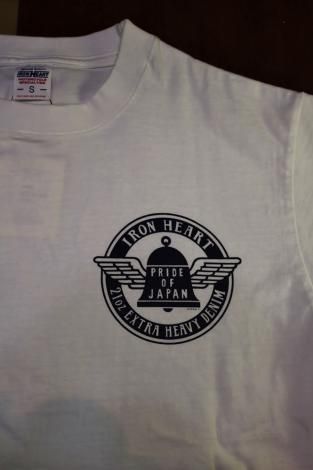 IRON HEART アイアンハート 7.5oz PRINTED S/S T-SHIRTS 