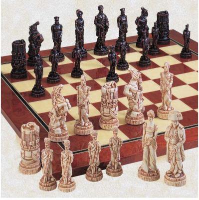 ワーテルロー 戦い チェス ピース チェスセットの通販、盤と駒の販売なら【チェスセットジャパン】