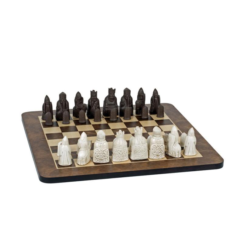 Lewis Antiquity ウォールナット チェスセット 18.7インチ の通販、盤と駒の販売なら【チェスセットジャパン】