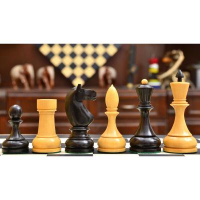 Reproduced アンティーク ロシアン シリーズ ボックスウッド Stained チェスピース 4 13インチ チェス セットの通販 盤と駒の販売なら チェスセットジャパン