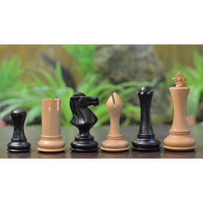 エンパイア シリーズ エボニー ボックスウッド チェスピース 4インチ チェスセットの通販 盤と駒の販売なら チェスセットジャパン