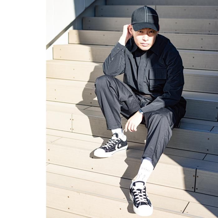 Stitch Cap(Black) - Deviluse ONLINE STORE