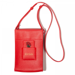 Leather Shoulder Bag(Red)