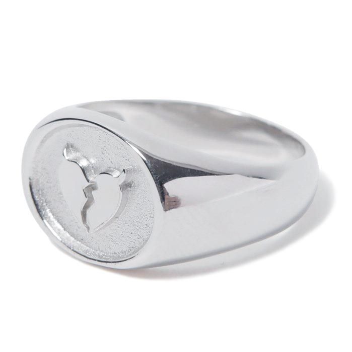 Heartaches Silver Ring(Silver) - Deviluse ONLINE STORE