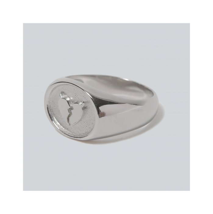 Heartaches Silver Ring(Silver) - Deviluse ONLINE STORE