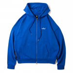 Small Logo Zip Hooded(Blue)