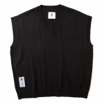 Knit Vest(Black)