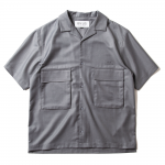 2Pocket Open Collar Shirts(Gray)
