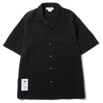 Open Collar Shirts(Black)
