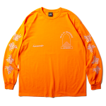 Back to Basement L/S T-shirts(Orange)