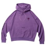 Crying Pullover Hooded(Purple)
