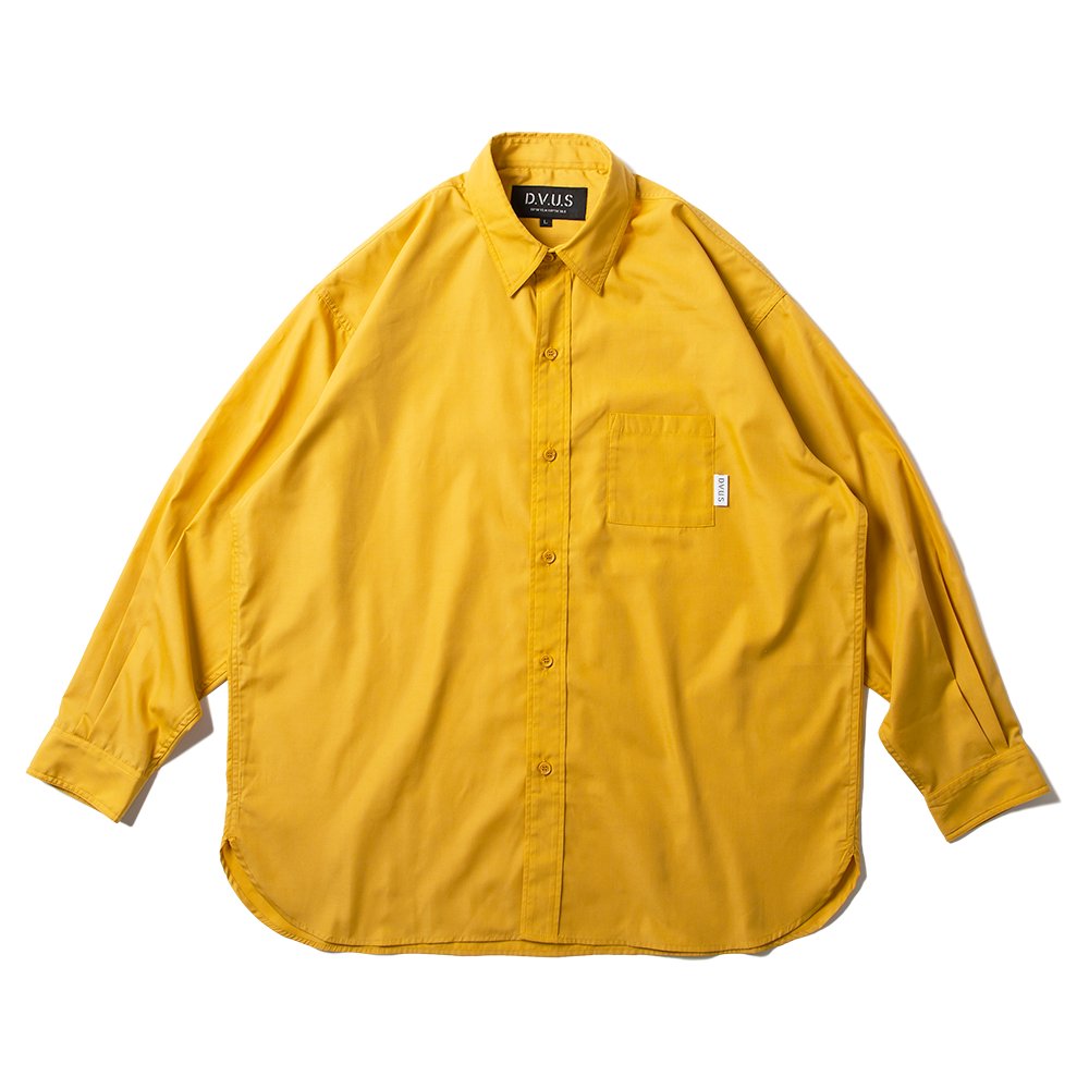 Color L/S Shirts(Gold) - Deviluse ONLINE STORE