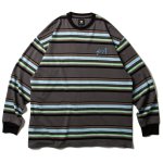 Border L/S T-shirts(Charcoal)<img class='new_mark_img2' src='https://img.shop-pro.jp/img/new/icons5.gif' style='border:none;display:inline;margin:0px;padding:0px;width:auto;' />