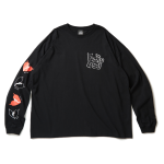 Outline Logo L/S T-shirts(Black)<img class='new_mark_img2' src='https://img.shop-pro.jp/img/new/icons53.gif' style='border:none;display:inline;margin:0px;padding:0px;width:auto;' />