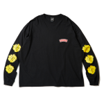 【Limited】Stack Heart L/S T-shirts(Black)