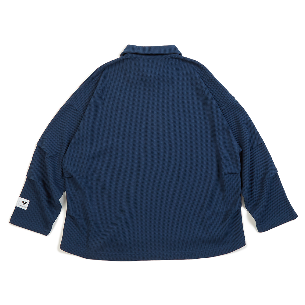 Thermal Half Zip(Navy) - Deviluse ONLINE STORE