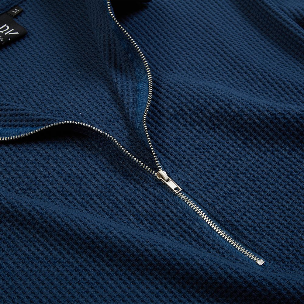 Thermal Half Zip(Navy) - Deviluse ONLINE STORE