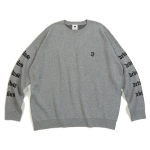 Old English Knit Crew Neck(Gray)
