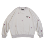 Prickly Flower Crewneck(Light Gray)<img class='new_mark_img2' src='https://img.shop-pro.jp/img/new/icons53.gif' style='border:none;display:inline;margin:0px;padding:0px;width:auto;' />