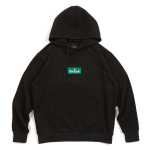 Green Box Logo Pullover Hooded(Black)