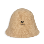 Heartaches Fuzzy Bucket Hat(Khaki)