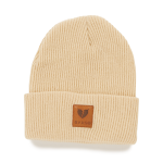 Heartaches Leather Patch Beanie(Rope)