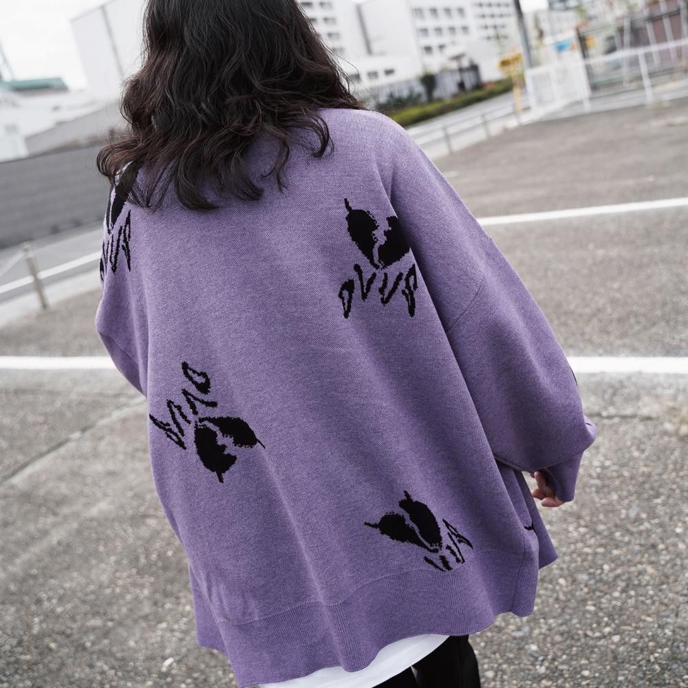 Heartaches Cardigan(Gray) - Deviluse ONLINE STORE