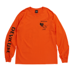 Create it L/S T-shirts(Orange)