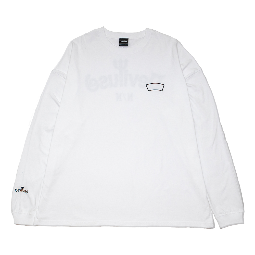 【関税込み】LU'U DAN Tシャツ Blank L/S T-shirts(White) - Deviluse ONLINE STORE