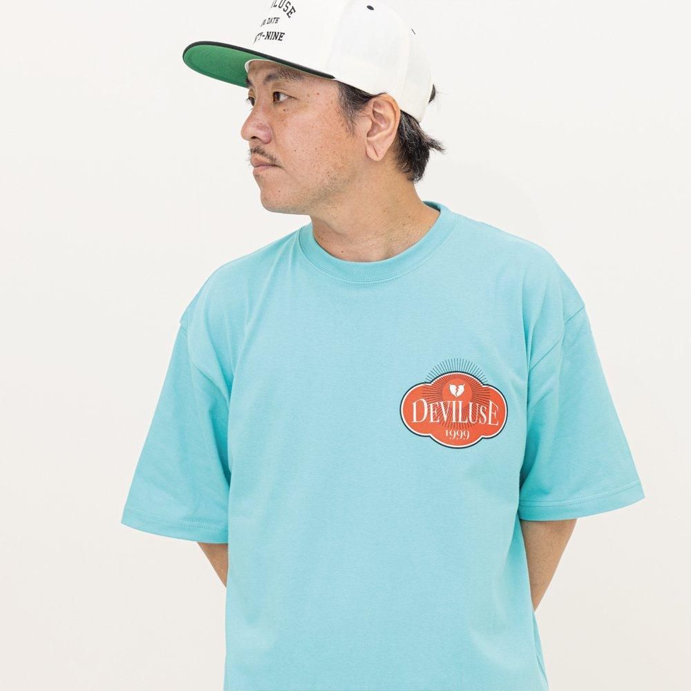 Rising T-shirts(White) - Deviluse ONLINE STORE