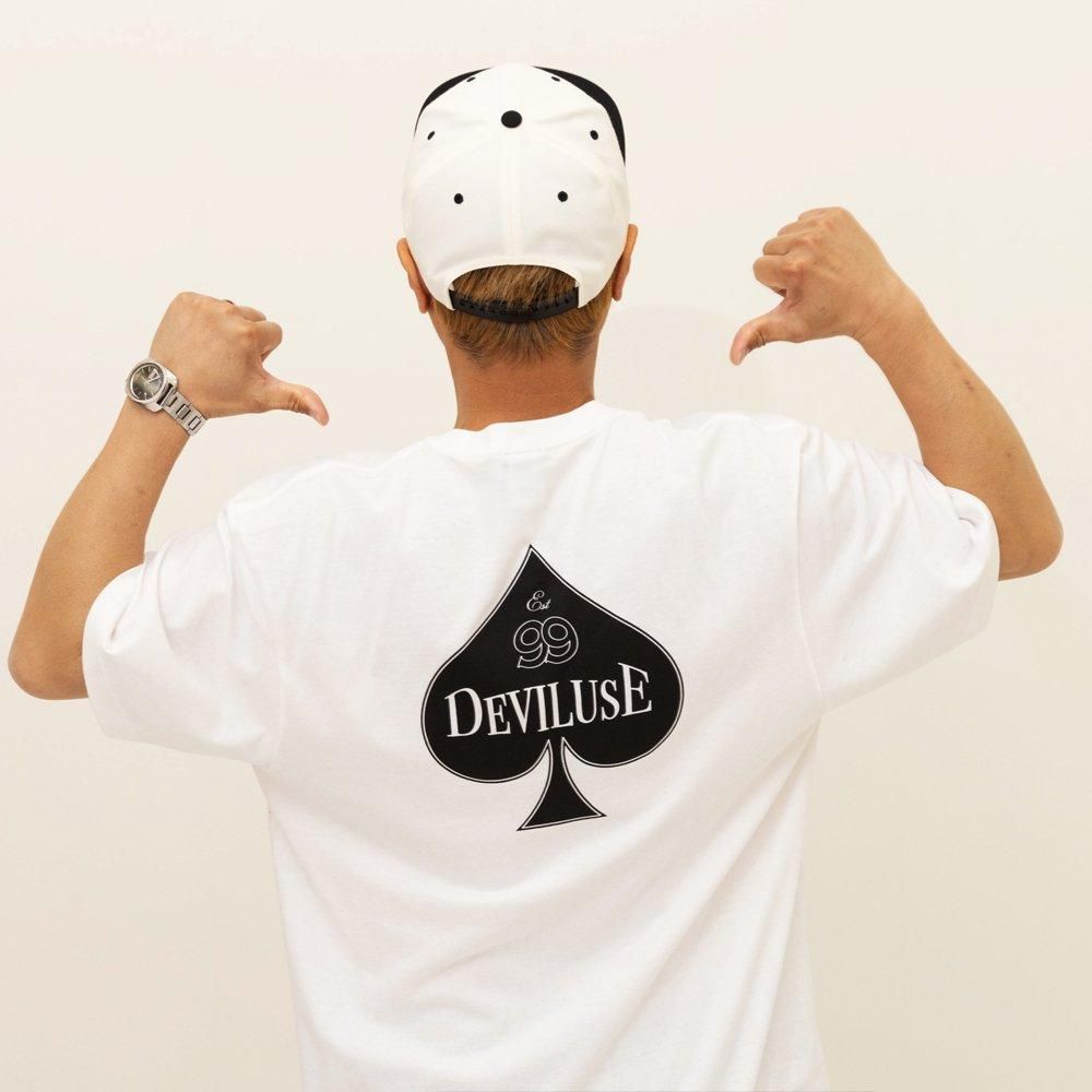 Spade T-shirts(Navy) - Deviluse ONLINE STORE