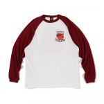 Devil Inside Raglan Sleeves(Maroon)