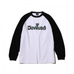 LOGO GUM Raglan Sleeve(Black)