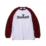 LOGO GUM Raglan Sleeve(Maroon)