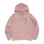 Bone to be free Pullover Hooded(Purple)