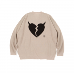 Heartaches Knit Crewneck(Oatmeal)