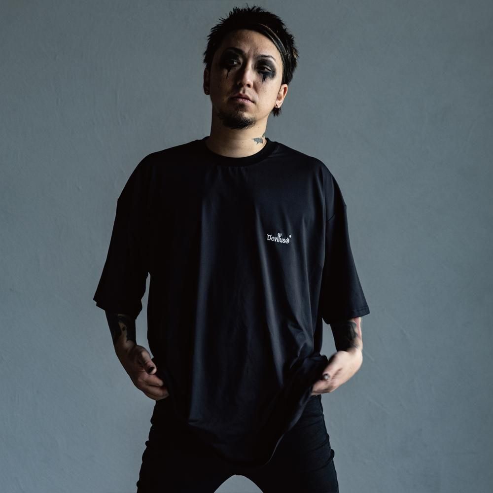 Small Logo Utility T-shirts(Black) - Deviluse ONLINE STORE