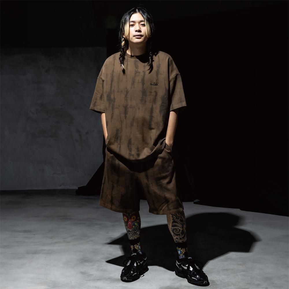 爆買いしたい Up(Brown) Set Sweat Dye Tie - STORE ONLINE Deviluse アート・デザイン・音楽