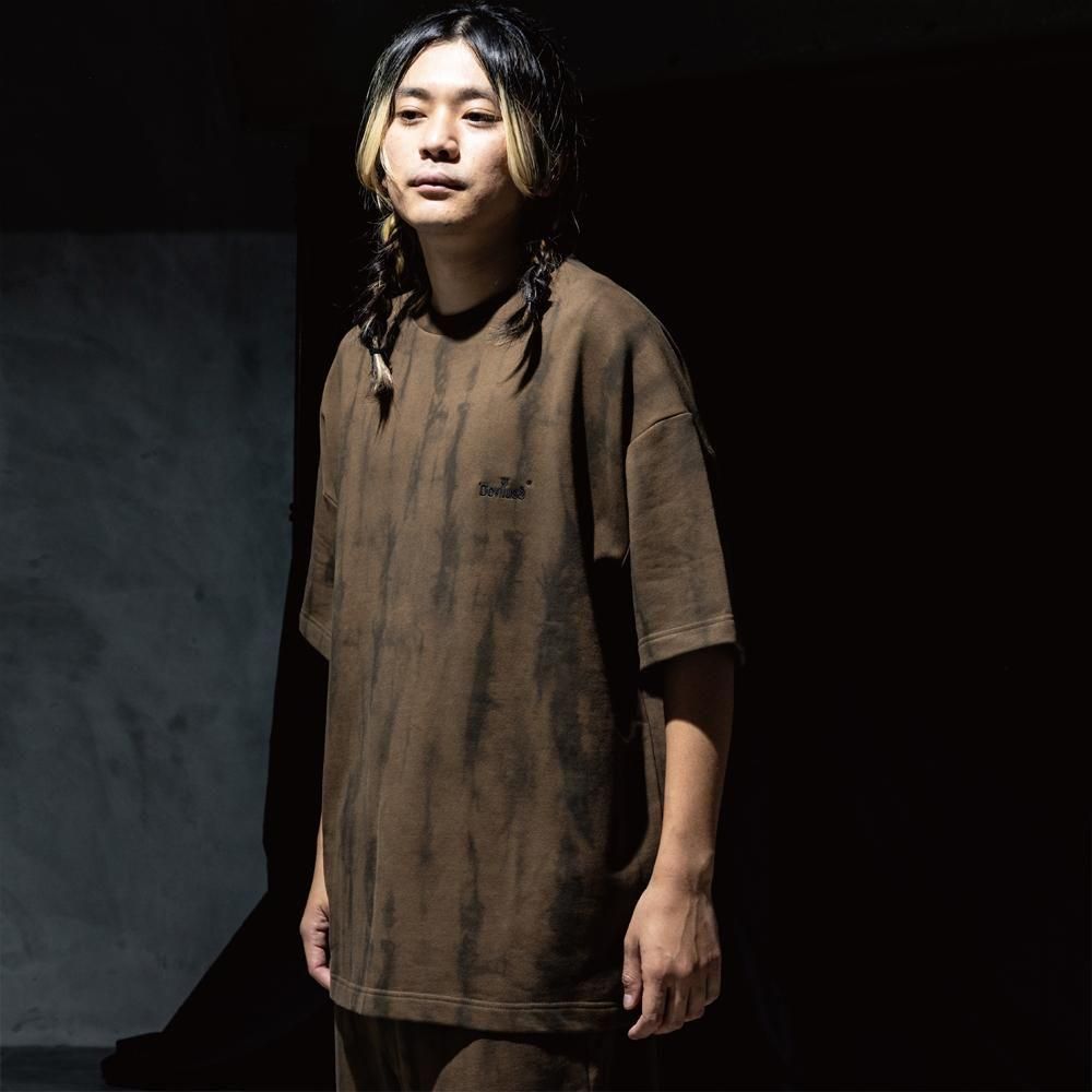 贈り物 - Up(Brown) Set Sweat Dye Tie Deviluse STORE ONLINE アート・デザイン・音楽