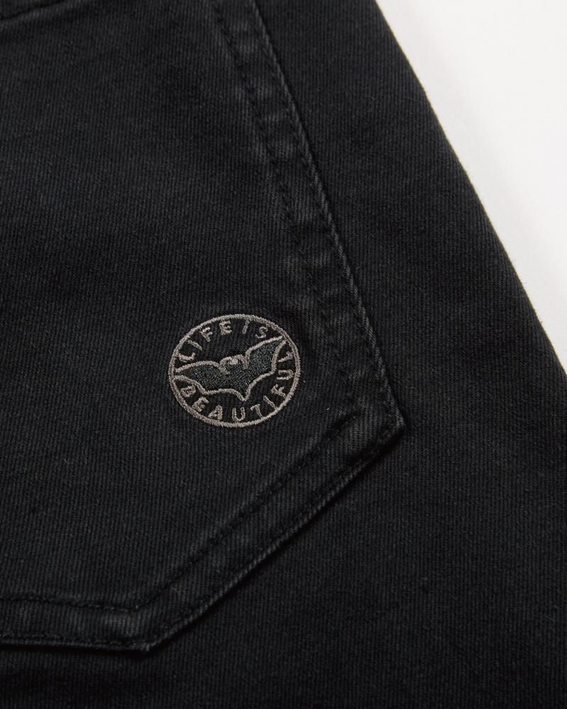 SKINNY FIT “ROCK STAR” SiM MODEL(Black) - Deviluse ONLINE STORE