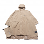 KiUDeviluse Rain Poncho(Khaki)